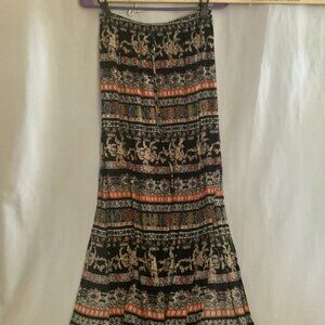 Poetry Boho Slit Maxi Skirt Women's SM